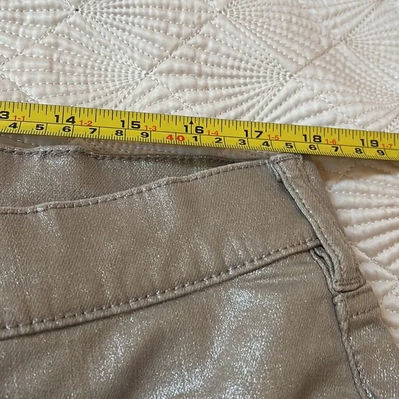 Sparkly Lands’ End high rise slim ankle jeans - Picture 3 of 13